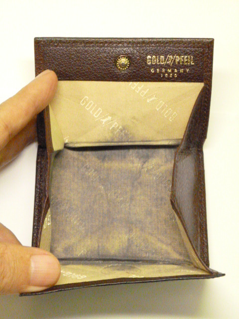 m1315 GOLD PFEIL ゴールドファイル 小銭入れ コインケース メンズ 革 レザーの画像4