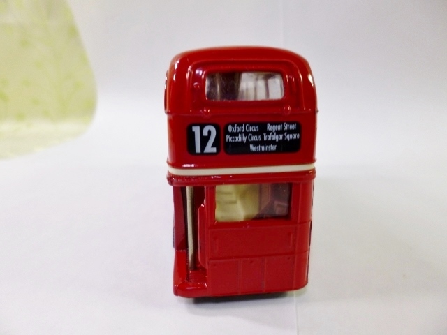 m1395 motormax モーターマックス ロンドンバス 2階建てバス The Hamleys Group Ltd London W1F 7PA No,61051 ミニカー の画像5