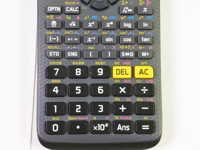 m1403 CASIO カシオ 関数電卓 fx-JP700 動作確認済みの画像4