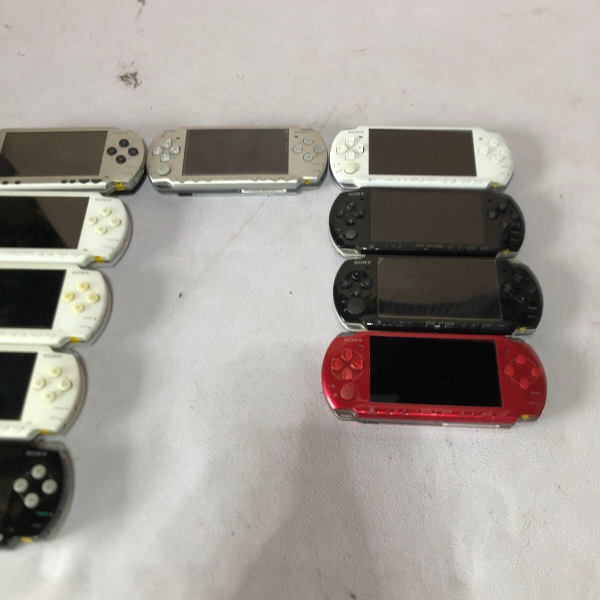 SONY ソニー　PSP 本体　まとめ売り　10台　動作未確認　未チェック　ジャンク品_画像3