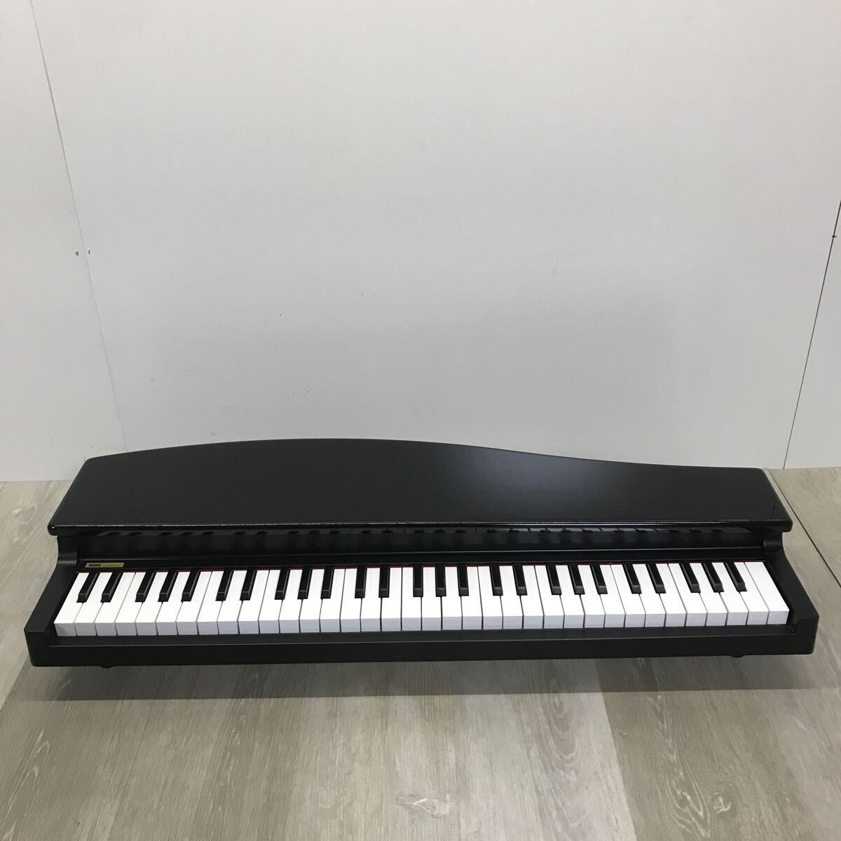 1031 KORG 電子ピアノ コルグ マイクロピアノmicroPIANO 楽器 キーボード ブラック 現状品 通電確認済み_画像1