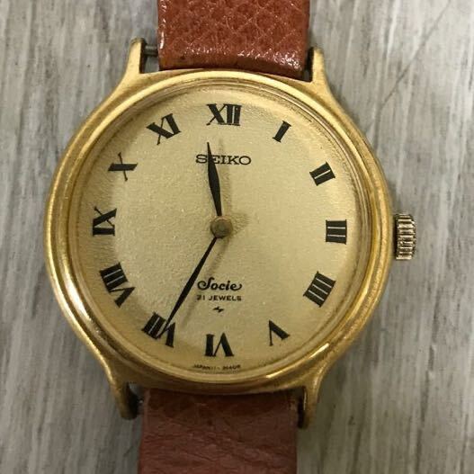 411 腕時計 SEIKO セイコー AUTOMATIC オートマチック 21JEWELS 2706-0250 17JEWELS レディース 2206-0500 SOCIE ソシエ ３点 まとめ売りの画像4