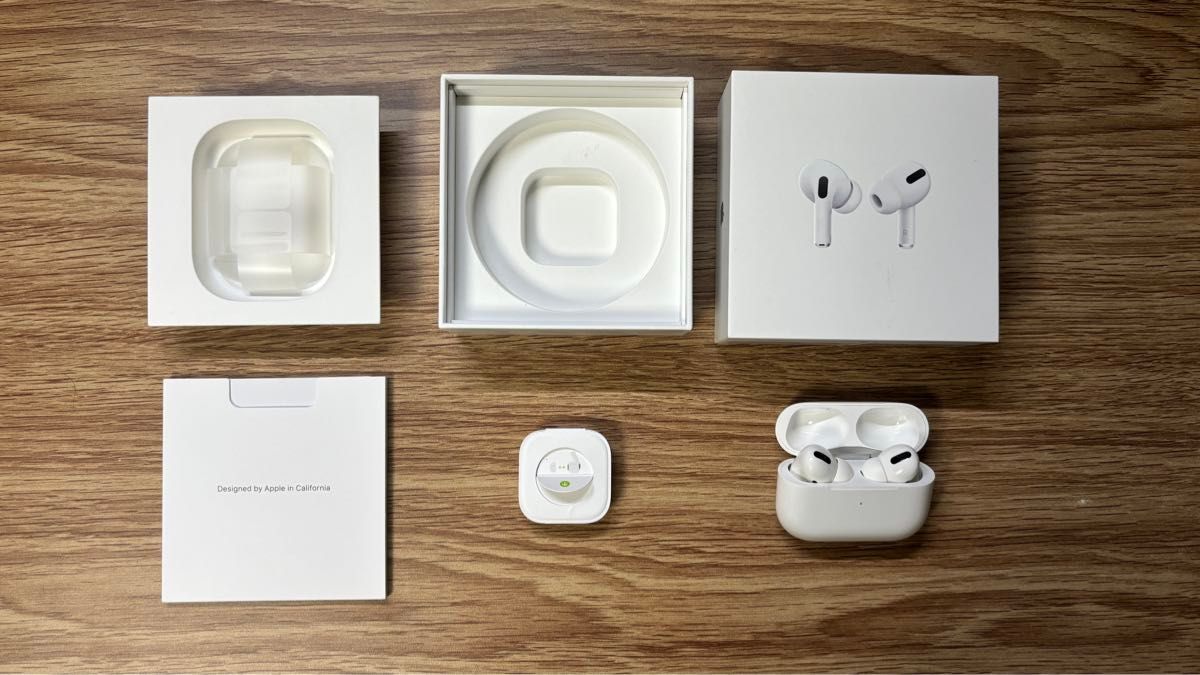 AirPods Pro 第一世代 フルセット 動作問題なし　付属品あり 