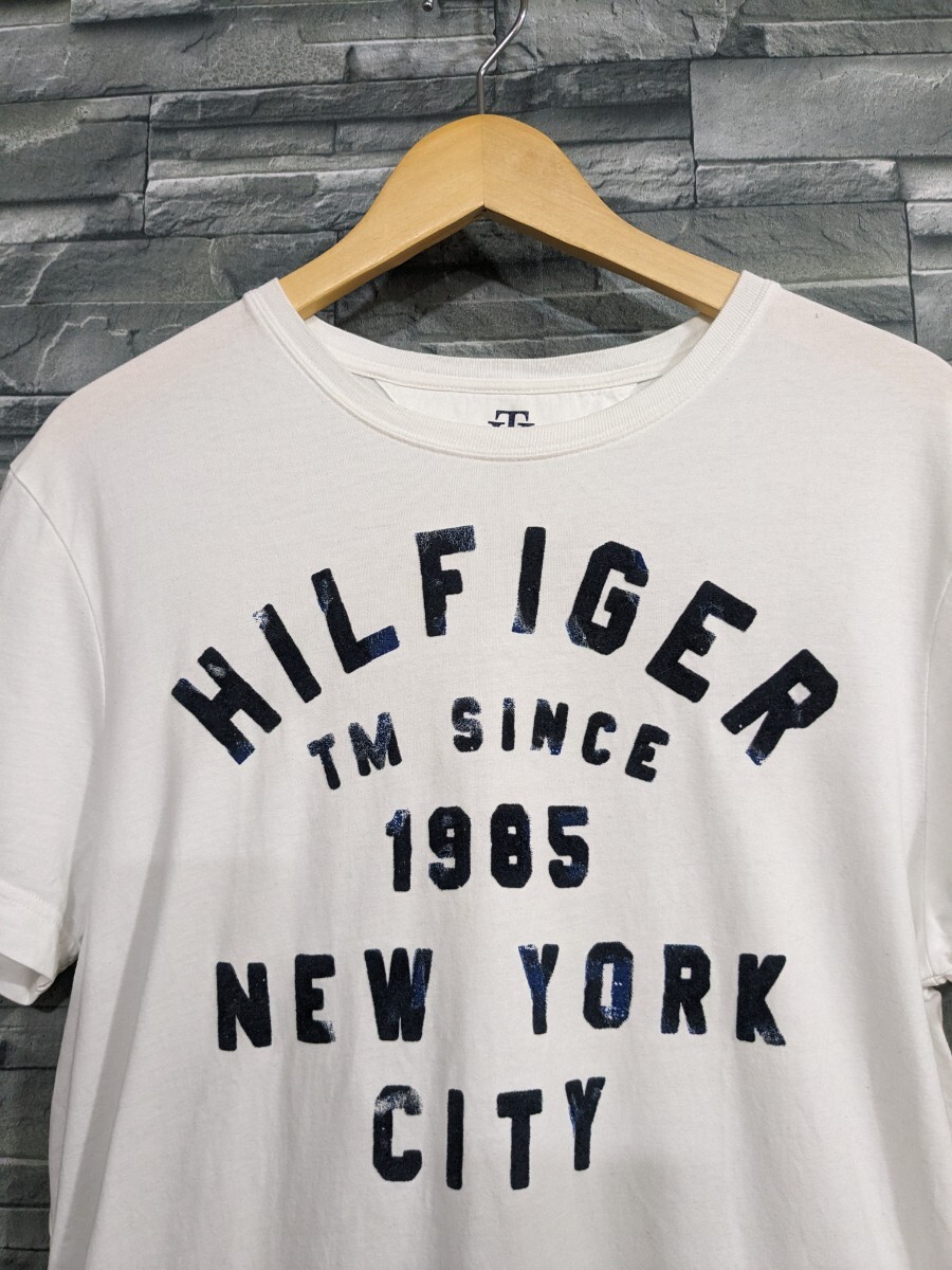 ★送料無料★TOMMY HILFIGER トミーヒルフィガー 半袖 Tシャツ コットンシャツ トップス メンズ  Mサイズの画像2