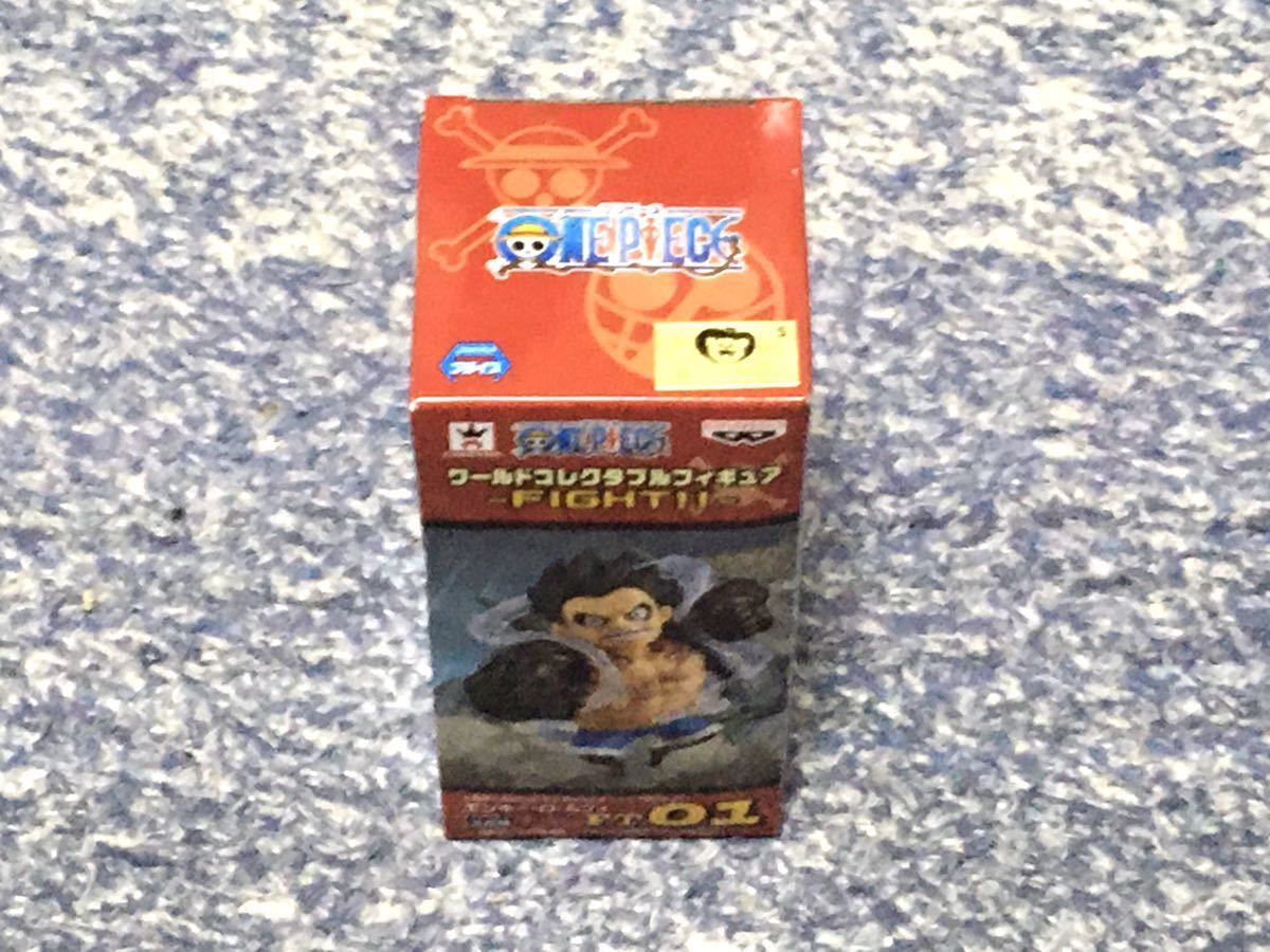 ワンピース　ワールドコレクタブルフィギュア　FIGHT　モンキー・D・ルフィ　ギア4　バウンドマン　未開封品　WCF