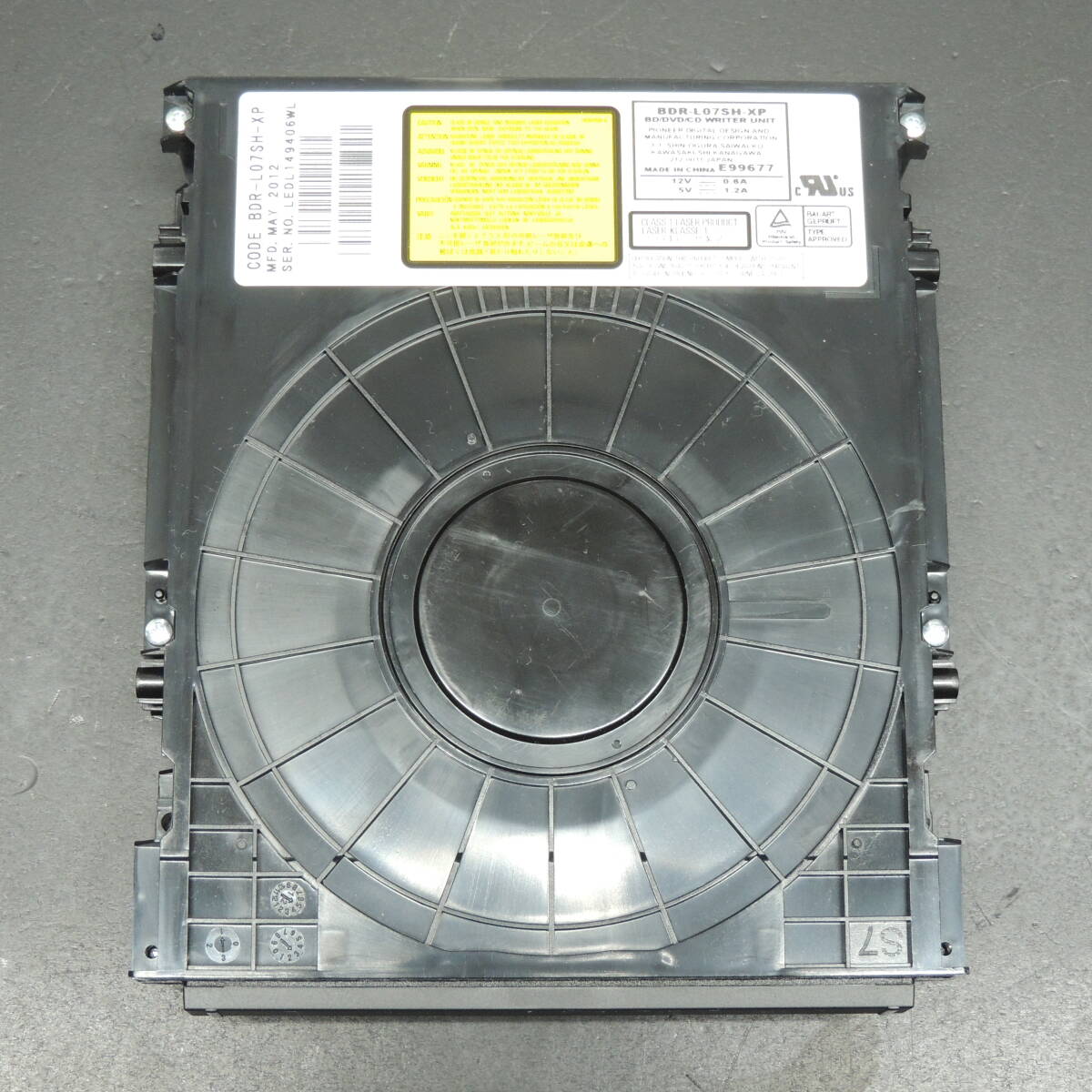 【ダビング/再生確認済み】SHARP シャープ Blu－rayドライブ BDR-L07SH-XP 換装用/交換用 管理:ケ-82の画像1