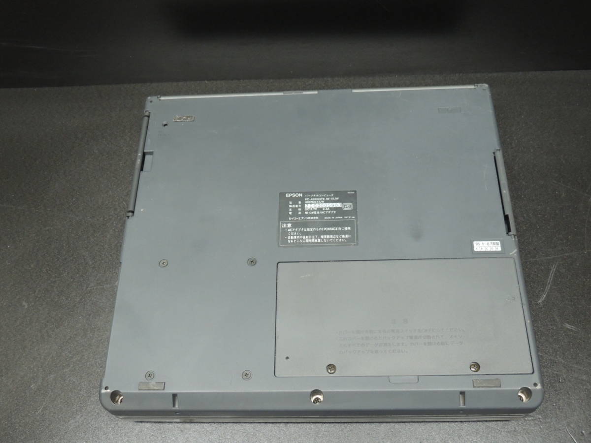 EPSON PC-486NOTE AV 486NAVX1JW / 1902VC Board / 1902GT Board control :A-43