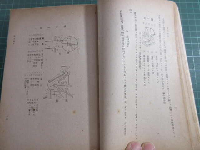 古書、戦争資料、兵農学教程参考、陸軍獣医学校、昭和19年初版、264p、珍品の画像4