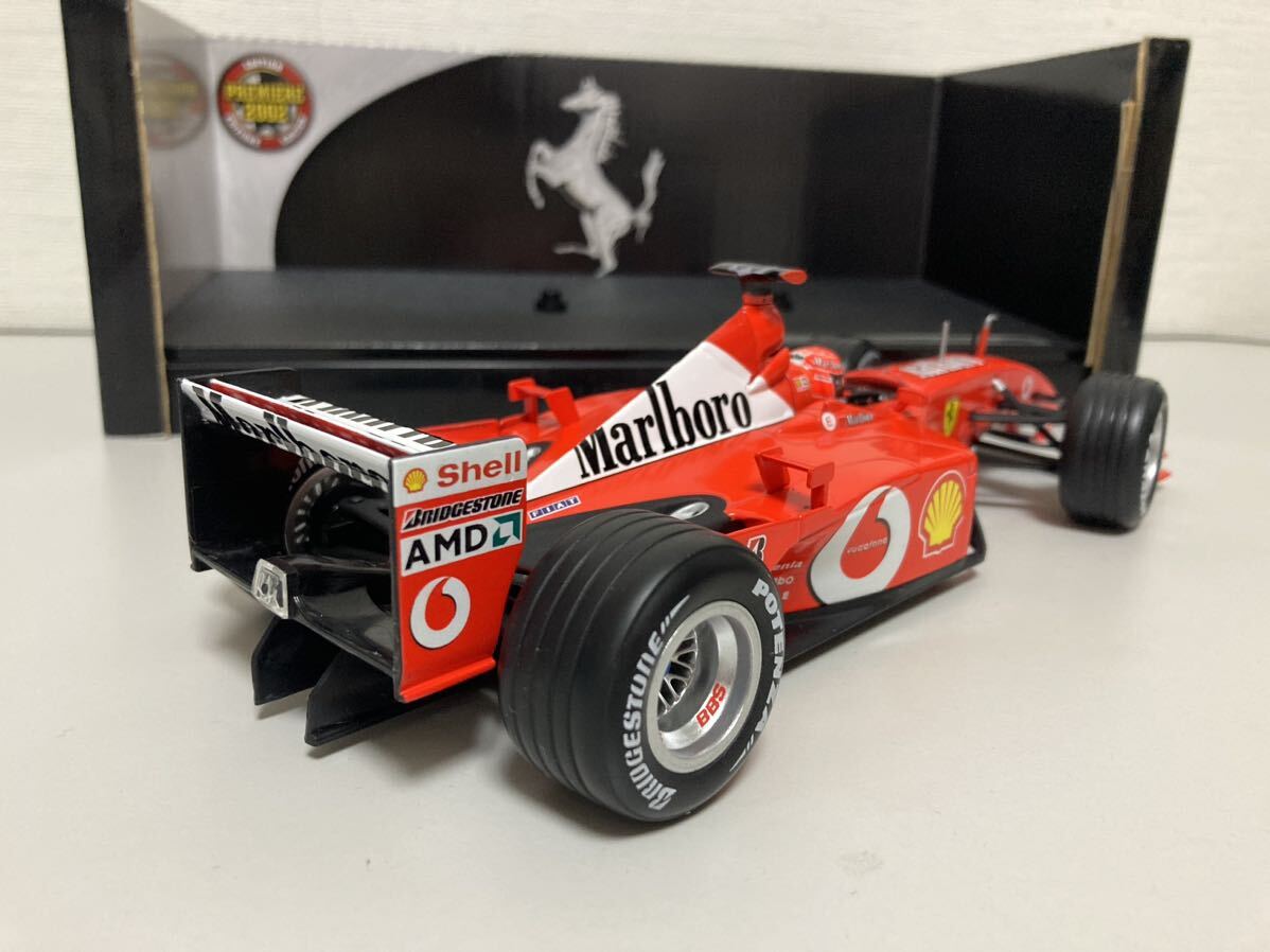 1/18 フェラーリ F2002 プレミアムエディション マルボロ シューマッハ 限定モデル 送料無料！の画像5