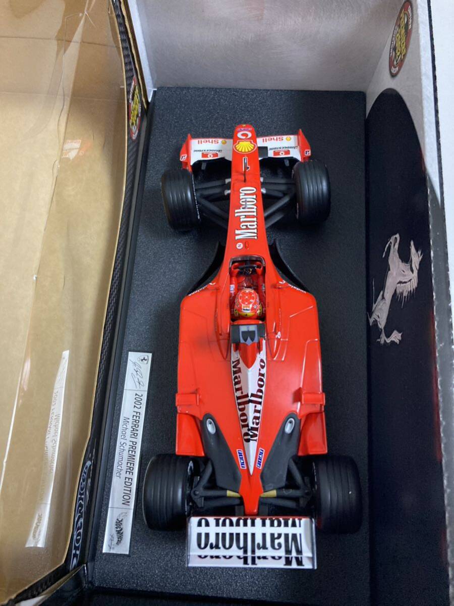 1/18 フェラーリ F2002 プレミアムエディション マルボロ シューマッハ 限定モデル 送料無料！の画像7