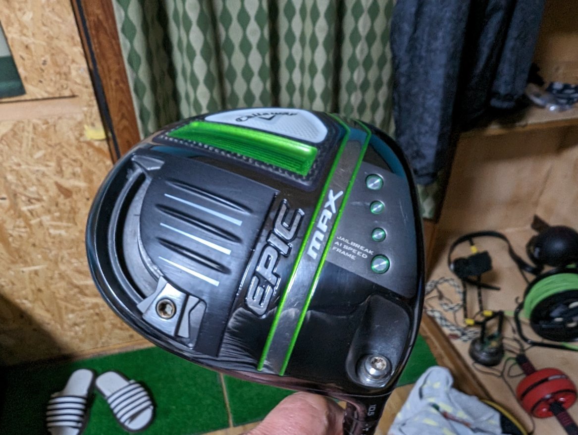 美品Callaway ドライバー EPIC MAX 10.5°（Diamana40SR）_画像1