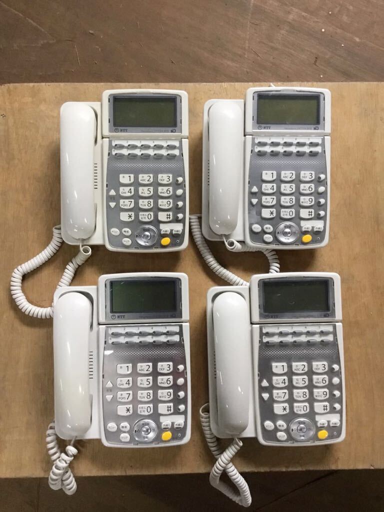 ☆ビジネスフォン NTT ネットコミュニティシステム BXⅡ 事務所 オフィス用品 ビジネスフォン 電話機 西日本電信電話まとめて４台☆の画像1