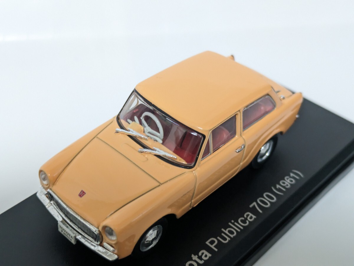アシェット 国産名車コレクション 1/43 トヨタ パブリカ 700 1961の画像1