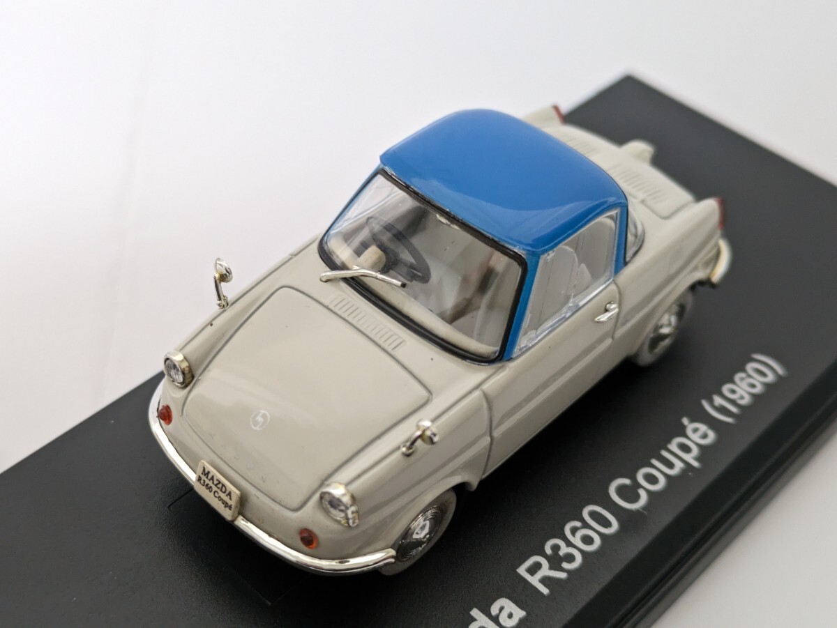 アシェット 国産名車コレクション 1/43 マツダ R360 クーペ 1960の画像1