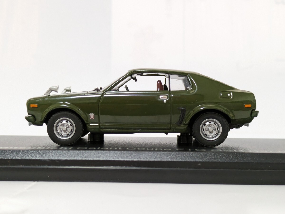 アシェット 国産名車コレクション 1/43 三菱 ギャラン クーペ FTO GSR 1973の画像4