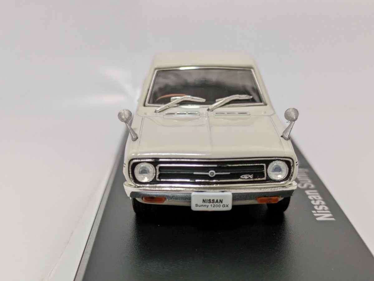 アシェット 国産名車コレクション 1/43 日産 サニー 1200GX 1970の画像5
