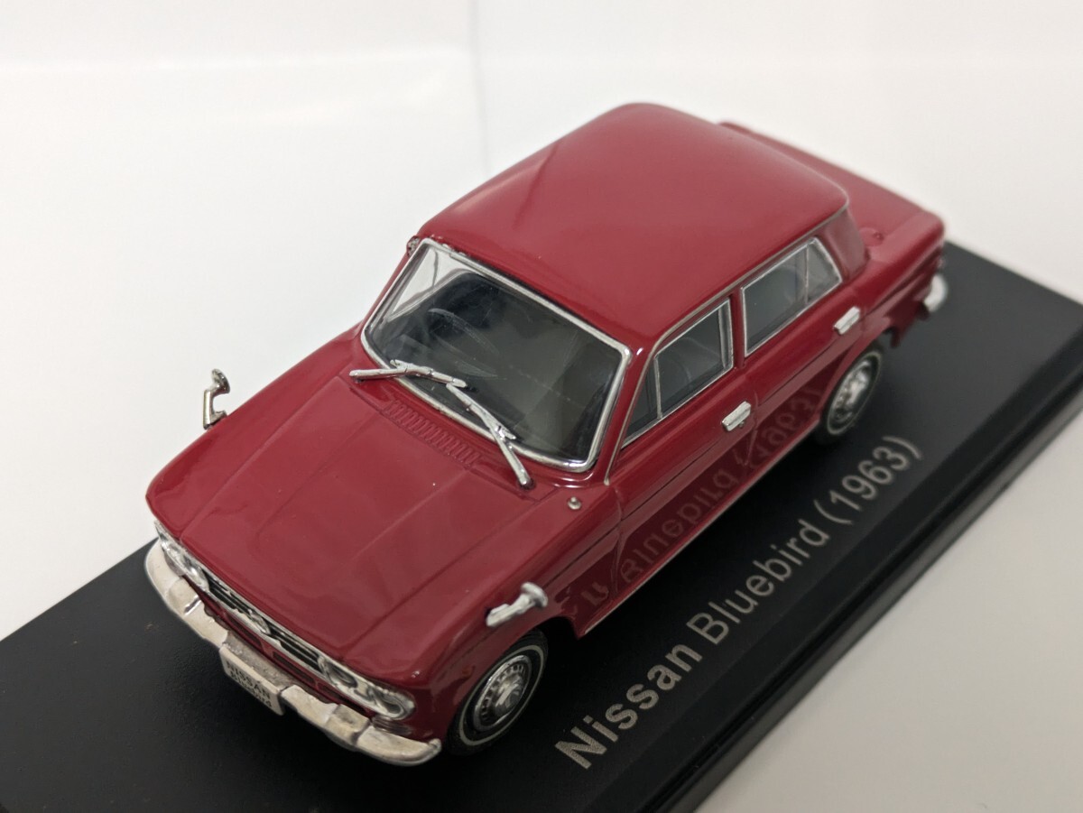 アシェット 国産名車コレクション 1/43 日産 ブルーバード 410 1963_画像1
