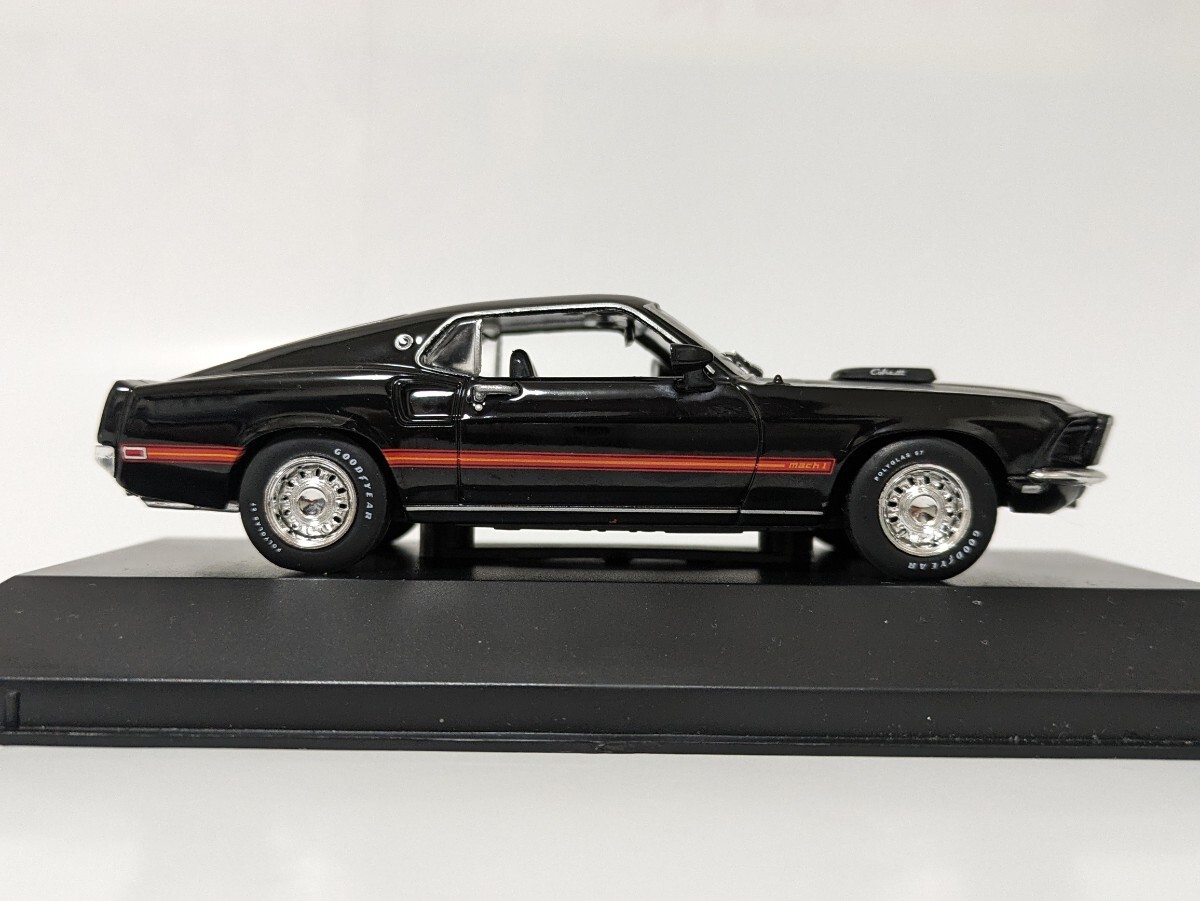 デアゴスティーニ アメリカン カー コレクション 1/43 フォード マスタング マッハ1 1969 FORD MUSTANG MACH1の画像4