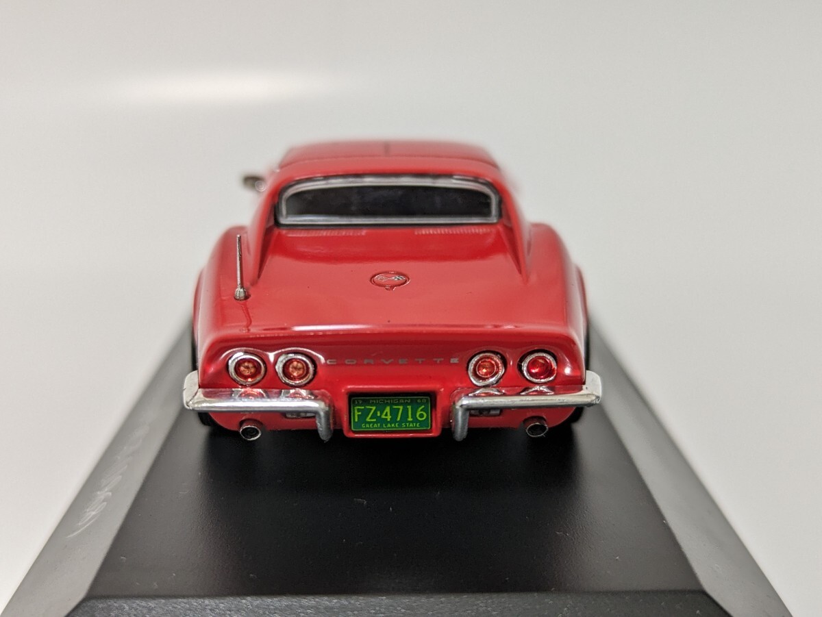 デアゴスティーニ アメリカン カー コレクション 1/43 シボレー コルベット C3 1968_画像7