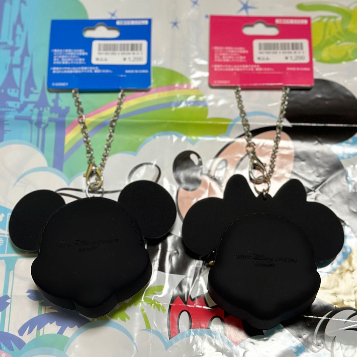 新品タグ付き】 ディズニーリゾート ミッキー ミニー ペアセット 新品タグ付き】 ディズニーリゾート ミッキー ミニー ペアセット