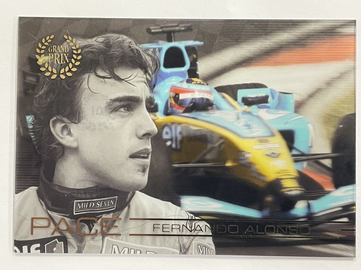 ＜Fernando Alonso /アロンソ＞Futera F1 2005 Grand Prix #1 PACE CARDの画像1