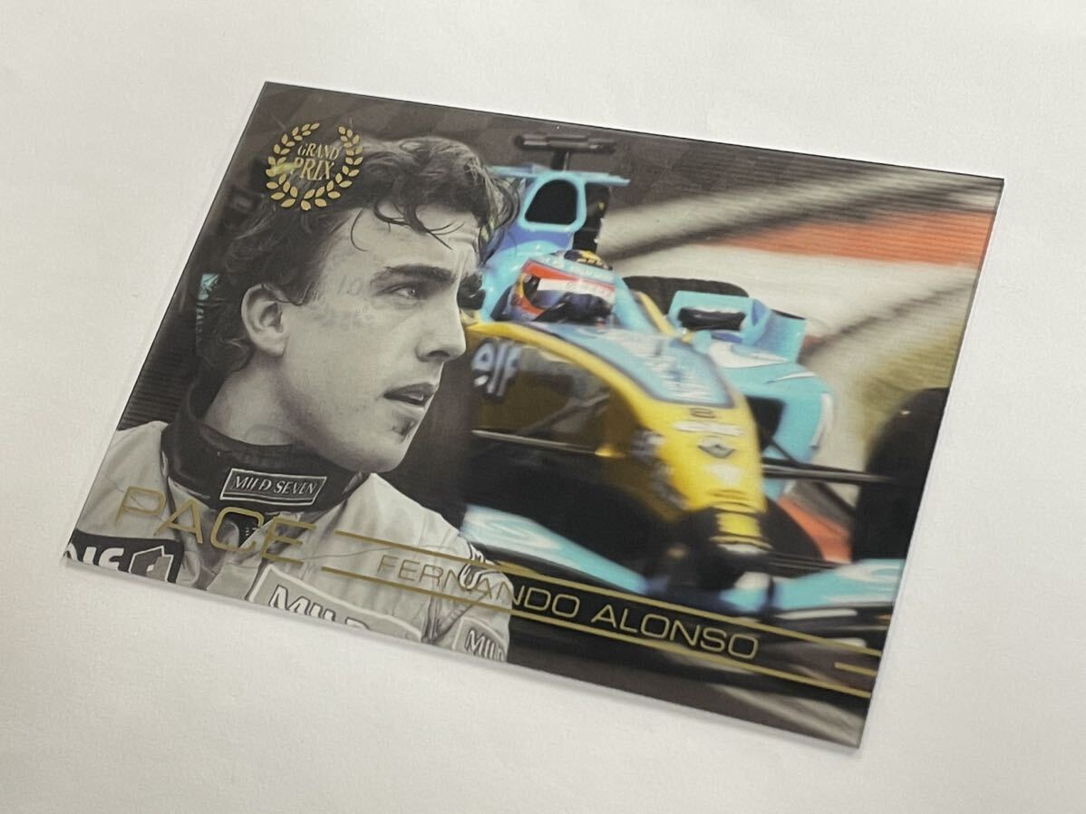 ＜Fernando Alonso /アロンソ＞Futera F1 2005 Grand Prix #1 PACE CARDの画像3