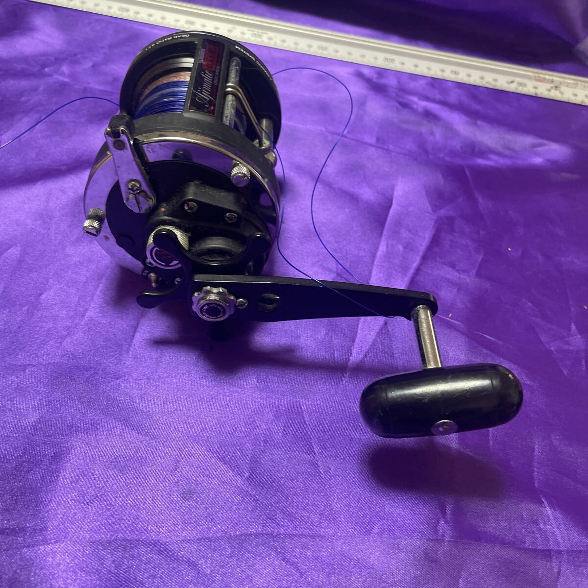 【中古美品】SHIMANO Ajimatic 4000ES 船用 手動リール 動作確認済 シマノ_画像4