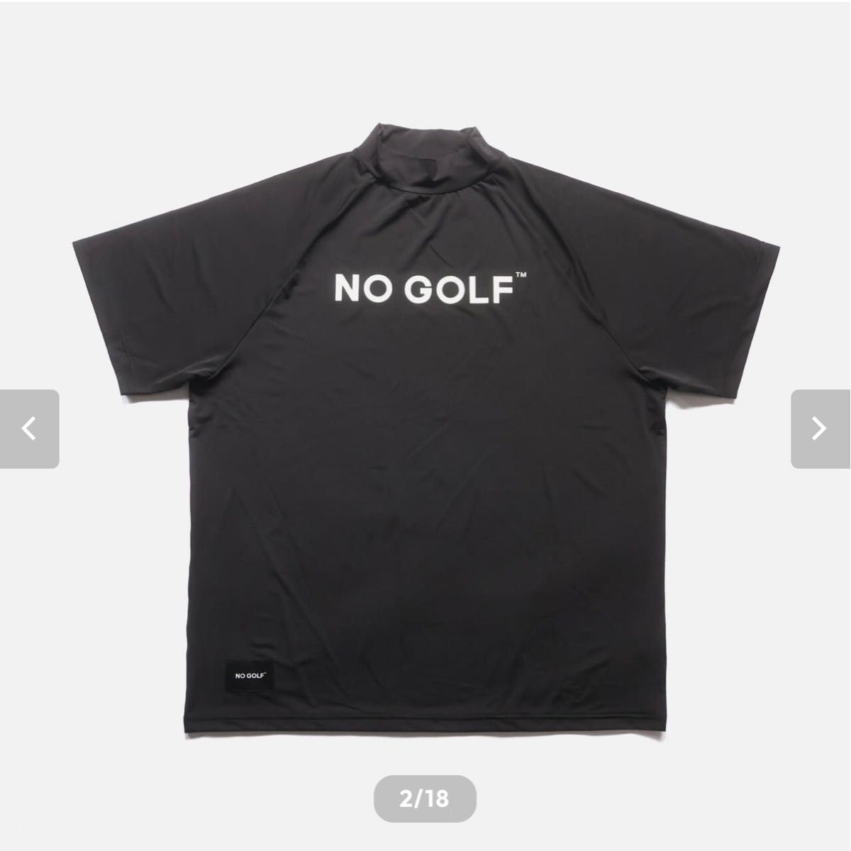 clubhaus NO COFFEE NO GOLF モックネック 半袖 ノーコーヒー clubhaus NO COFFEE NO GOLF モックネック 半袖 ノーコーヒー