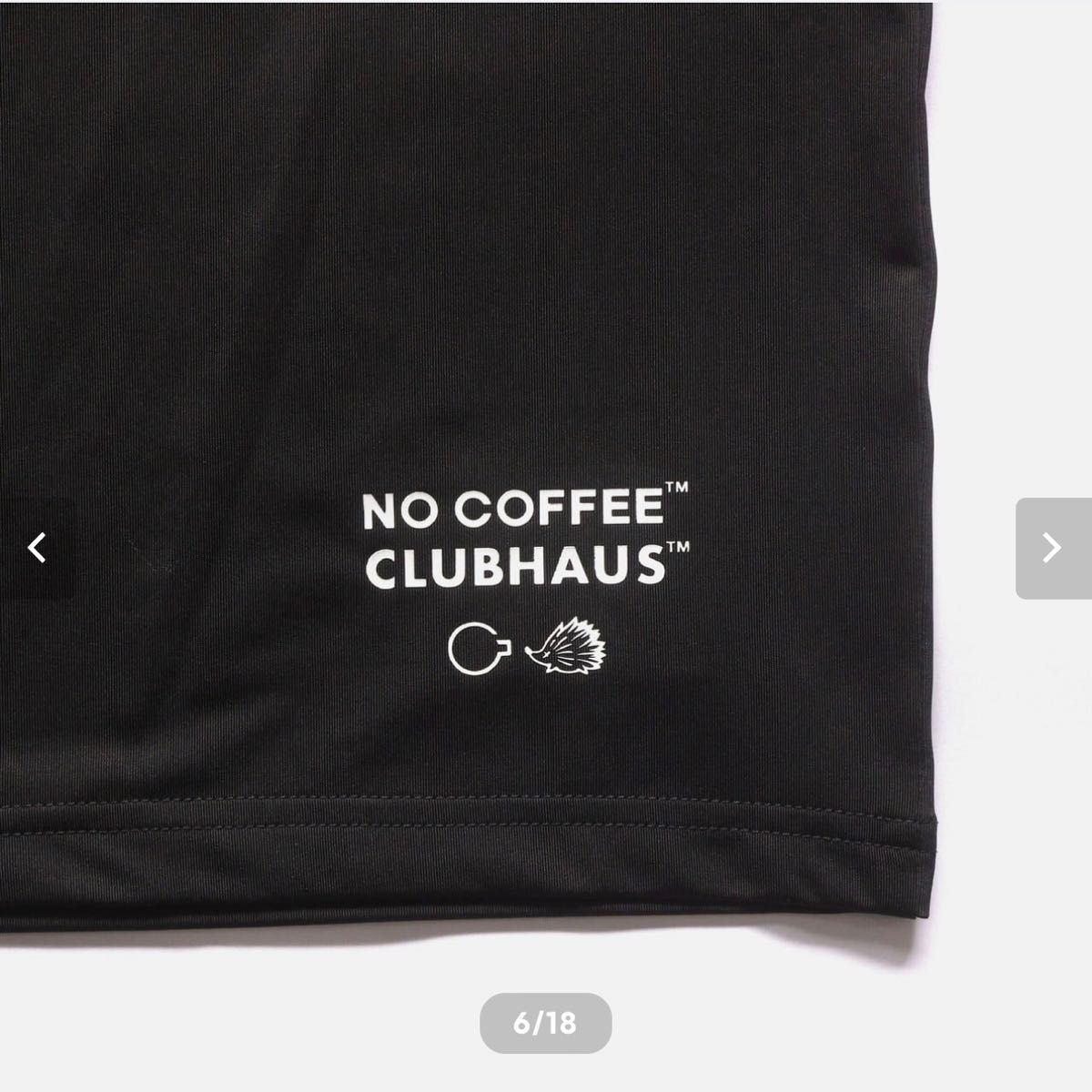 clubhaus NO COFFEE NO GOLF モックネック 半袖 ノーコーヒー clubhaus NO COFFEE NO GOLF モックネック 半袖 ノーコーヒー