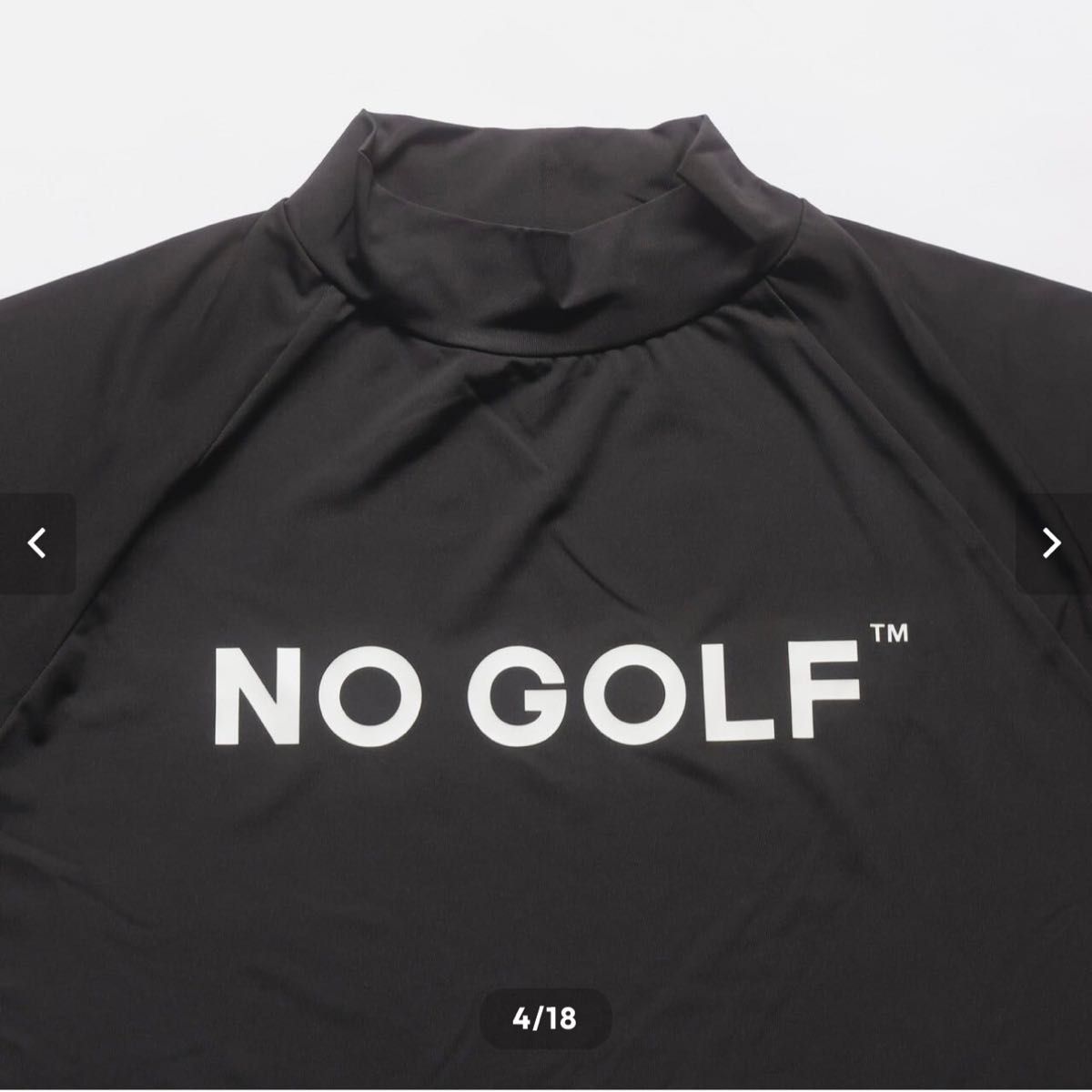 clubhaus NO COFFEE NO GOLF モックネック 半袖 ノーコーヒー clubhaus NO COFFEE NO GOLF モックネック 半袖 ノーコーヒー