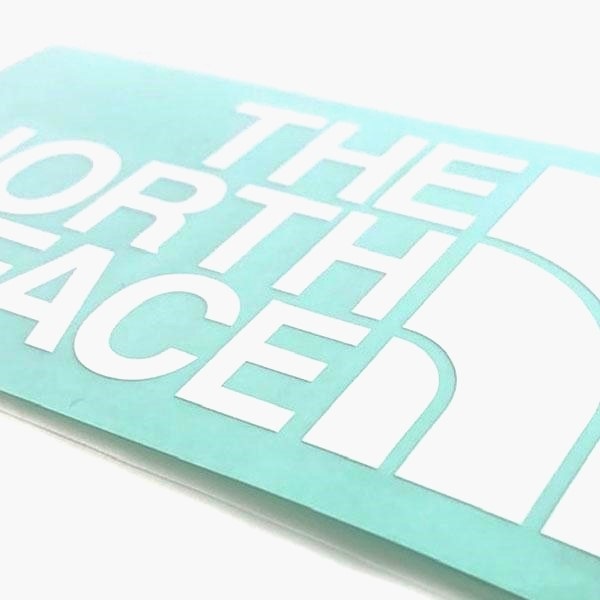  North Face разрезные наклейки NN32347 white новый товар водонепроницаемый материалы 