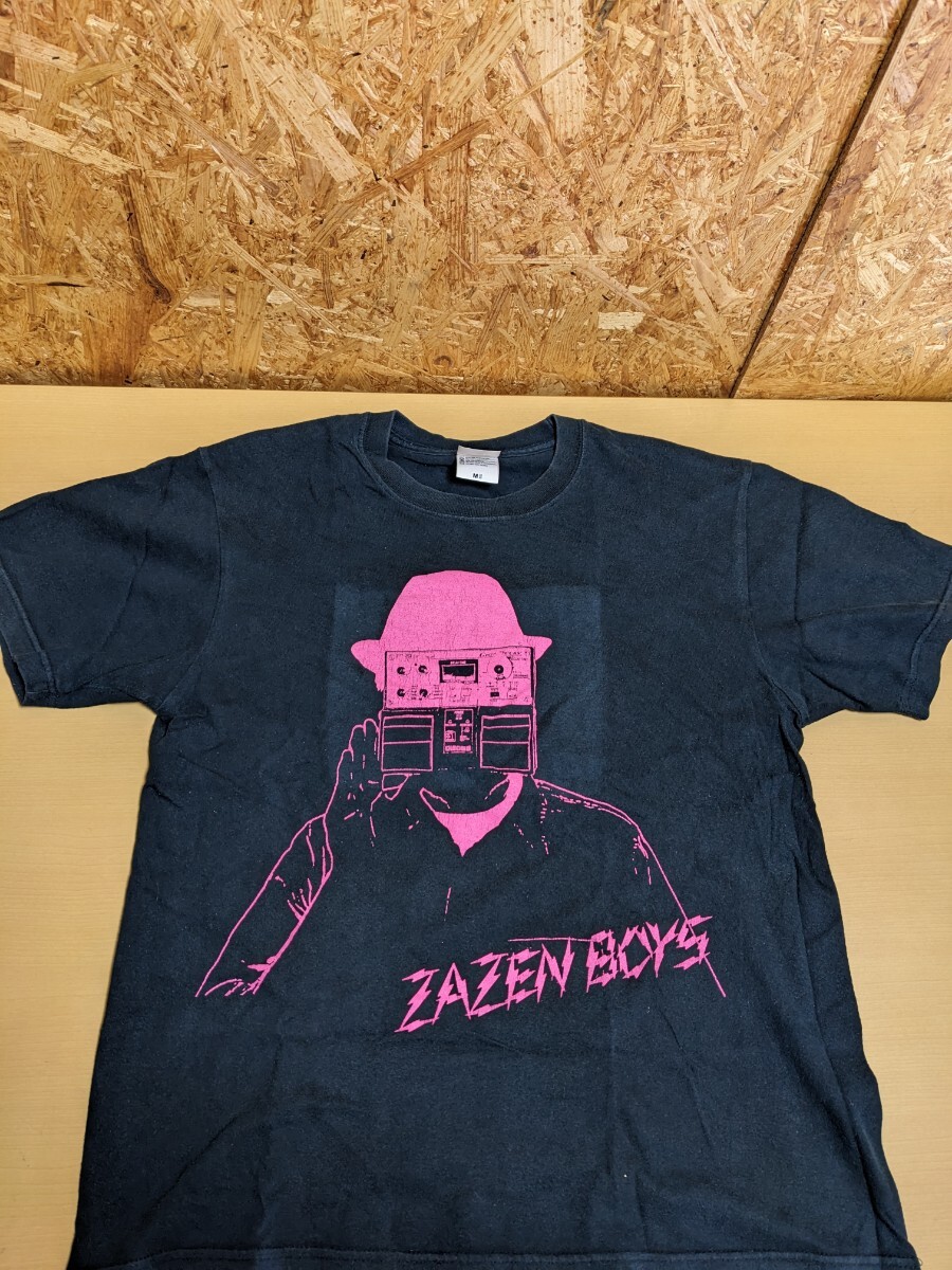ZAZEN BOYS Tシャツ 半袖Tシャツ 半袖シャツ Mサイズ 古着 半袖 向井 秀徳 MATSURI STUDIO ザゼンボーイズの画像6
