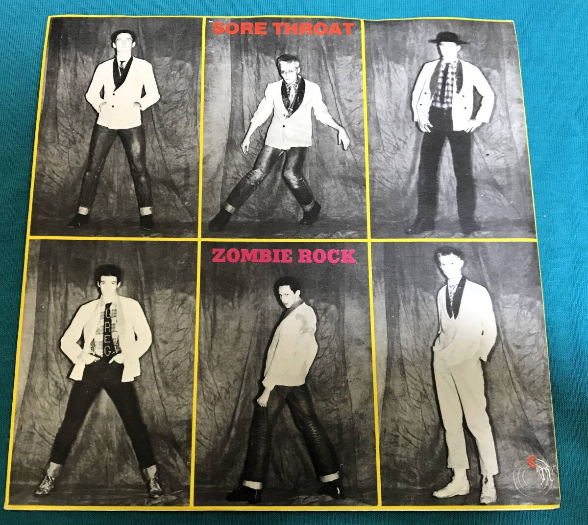 7”●Sore Throat / Zombie Rock UKオリジナル盤 英国産ネオロカ クボタタケシ ロンドンナイト の画像1