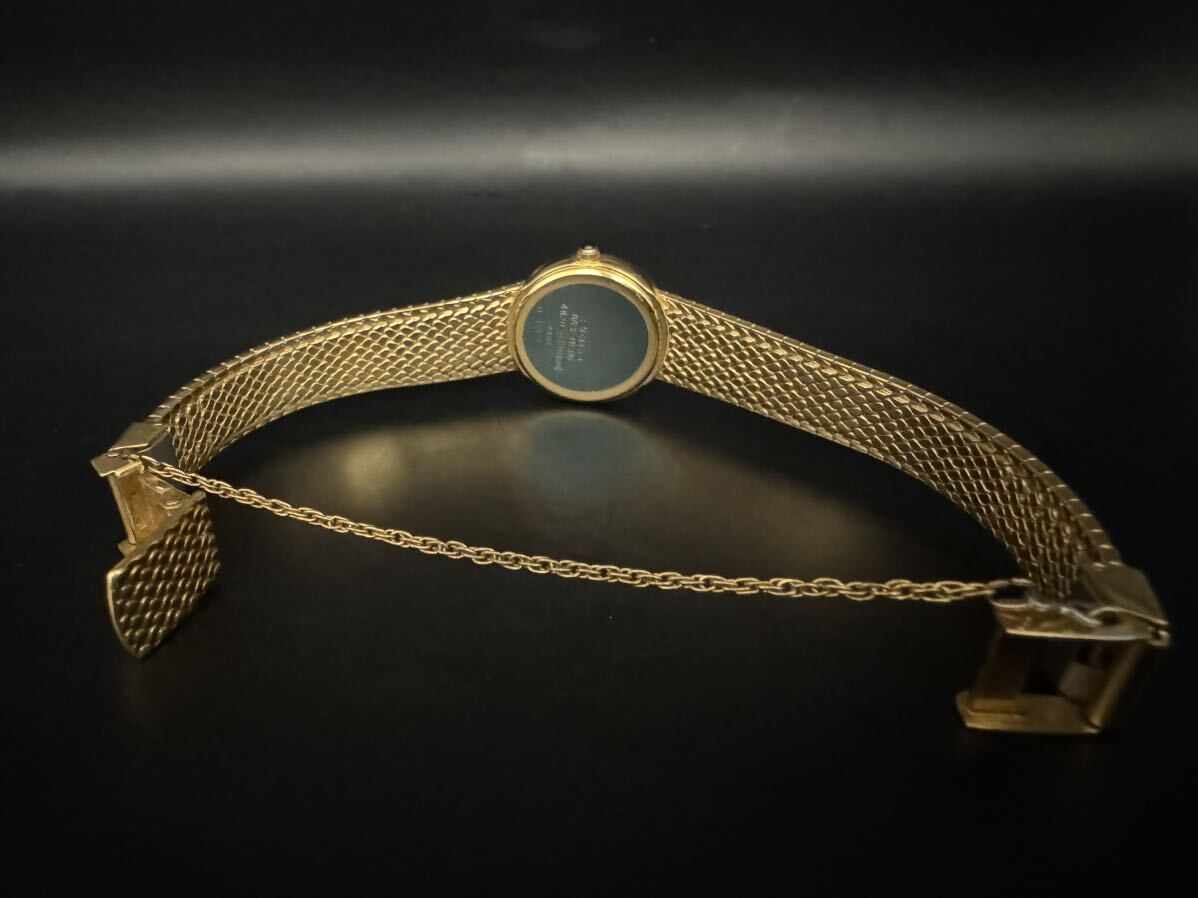 不動品 SEIKO EXCELINE セイコー エクセリーヌ 4N20-0390 ダイヤベゼル クォーツ レディース 腕時計の画像10