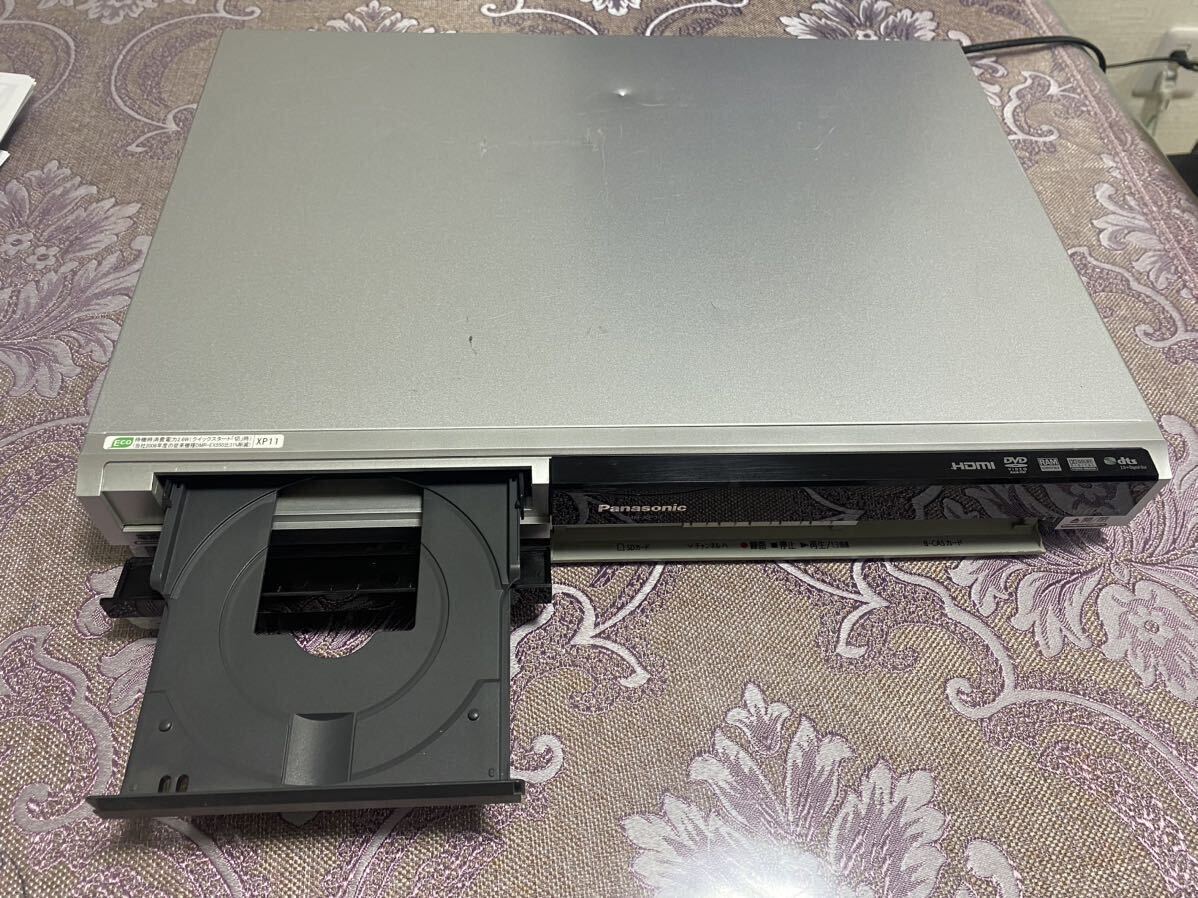 Panasonic パナソニック DMR-XP11 HDD/DVDレコーダーデッキ  ジャンク品の画像1