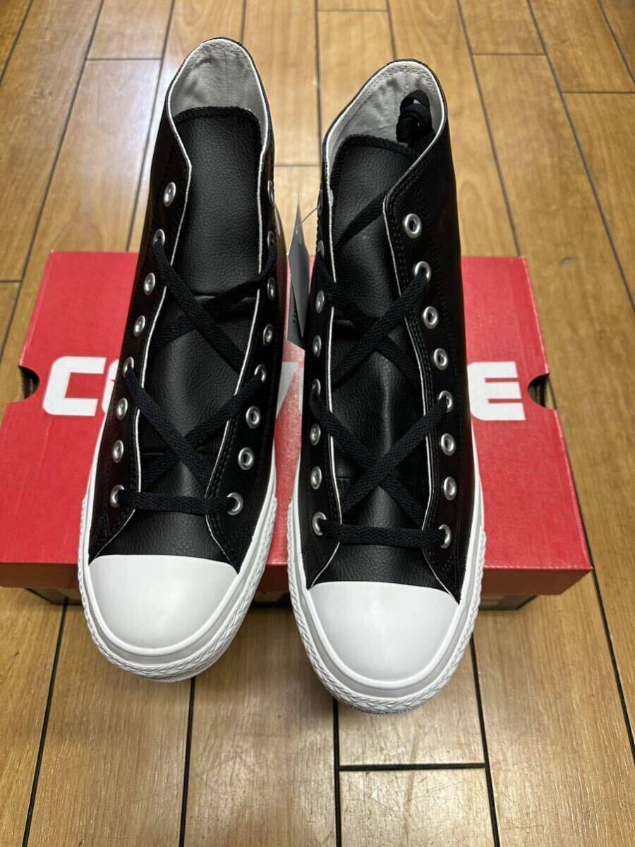 ☆新品☆CONVERSE ALLSTAR SL HI コンバース オールスター シンセティックレザー ハイ ブラック レディース メンズ スニーカー　_画像3