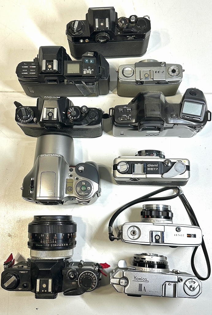 中古デジカメ、フィルムカメラ、レンズ、双眼鏡 合計26個(富士フィルム F770EXR、Gopro、コニカ 3A、キャノン AE-1 他)、ジャンク扱いの画像7