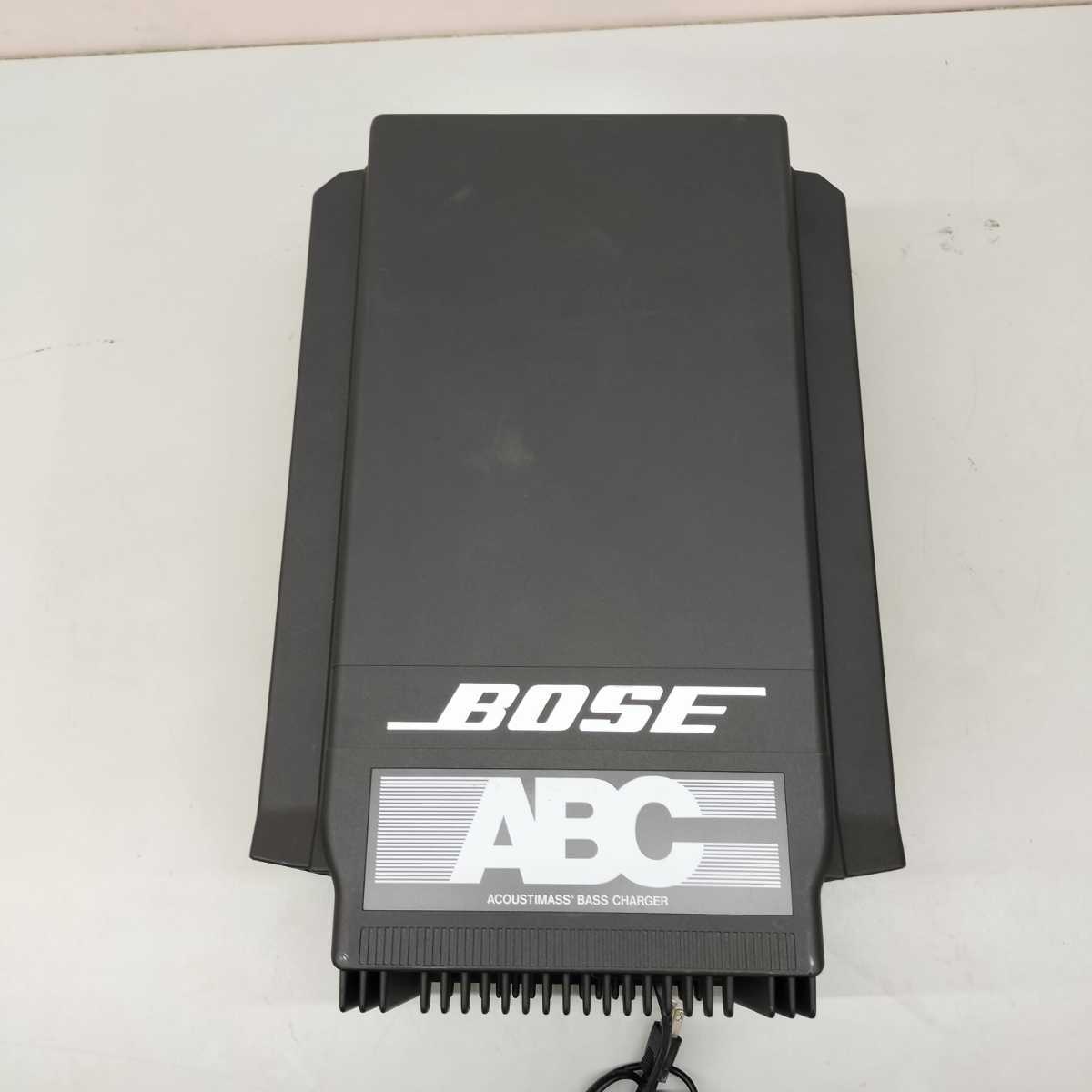 C【A-87】BOSE ボーズ AM-01II ABC ACOUSTIMASS BASS CHARGER サブウーファー アクティブサブウーファー 音響機器 通電確認済