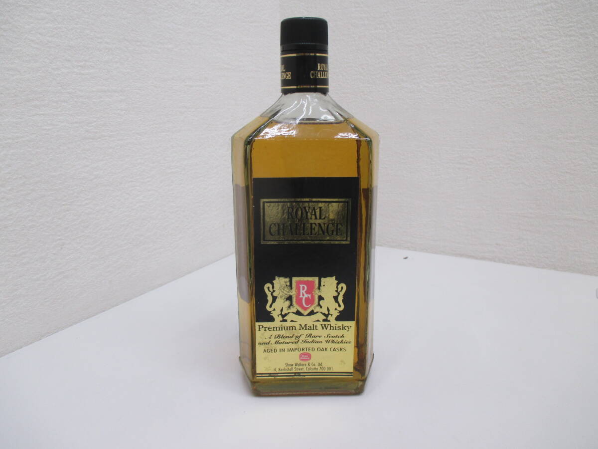 4335 酒祭 洋酒祭 ROYAL CHALLENGE ロイヤルチャレンジ 750ml 42% 未開栓 プレミアムモルツウイスキー ブレンデッドの画像1