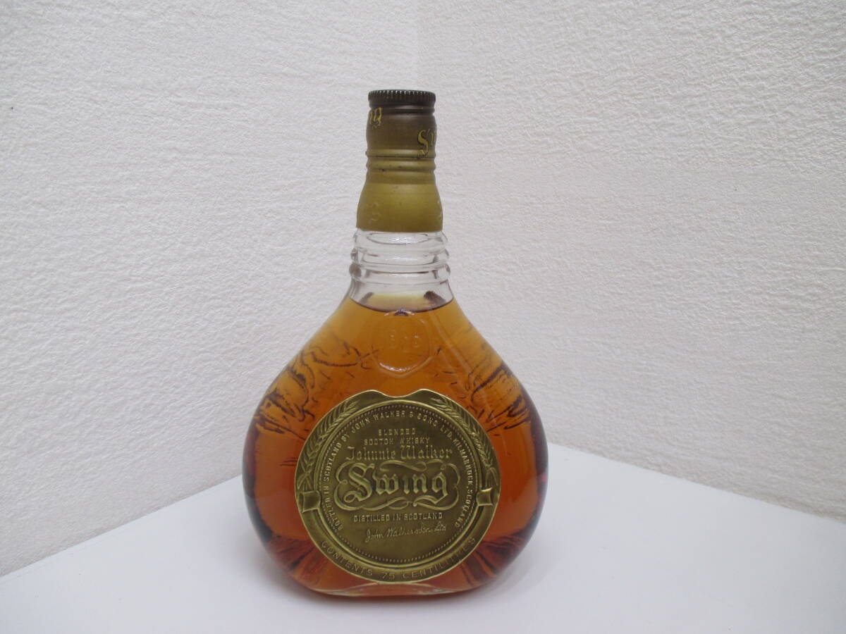 4406 酒祭 洋酒祭 ジョニーウォーカー スイング 750ml 43度 未開栓 ウイスキー Johnnie Walker Swing 古酒の画像1