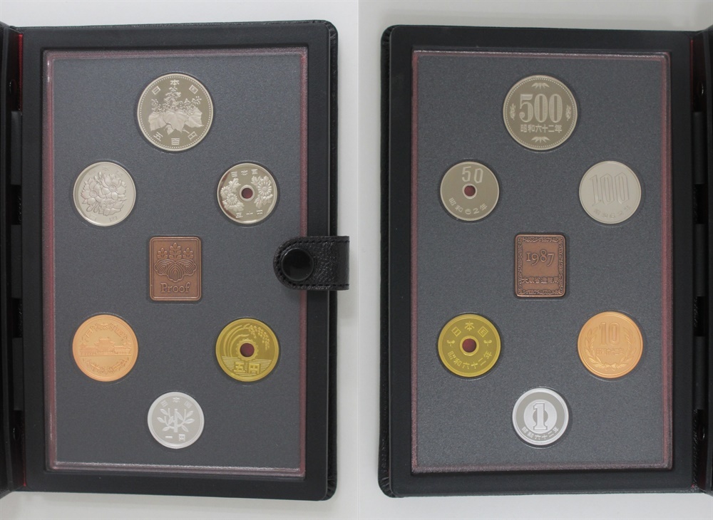 ◎プルーフ貨幣セット （1987年・2010年・2011年・2012年・2013年） 造幣局◎en148の画像3
