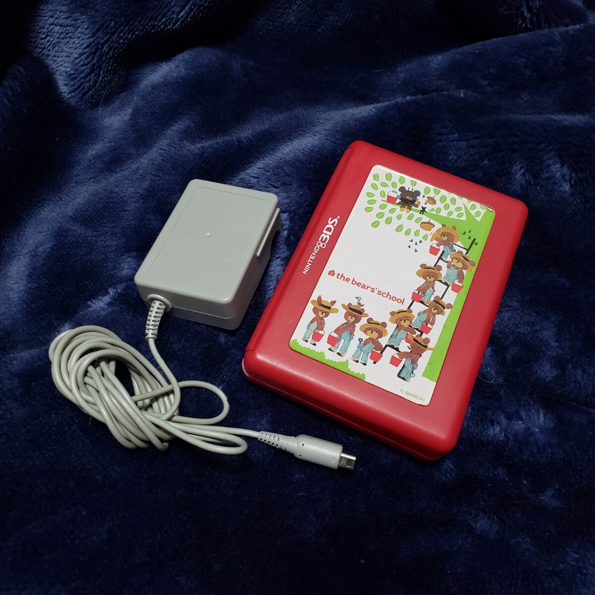 ニンテンドー 3DS ミスティピンク シリコンカバー ソフト2本 ケース アダプター 付属 Nintendo 任天堂の画像6