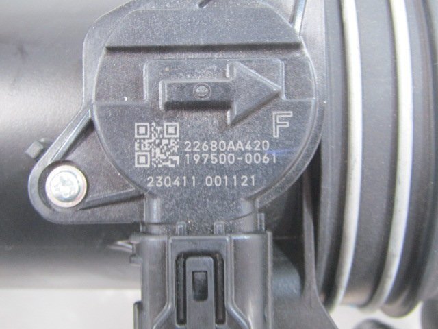 [48V F4]【海外仕様 左ハン】トヨタ ZN8 GR86 エアークリーナー エアクリボックス エアフロ付の画像7