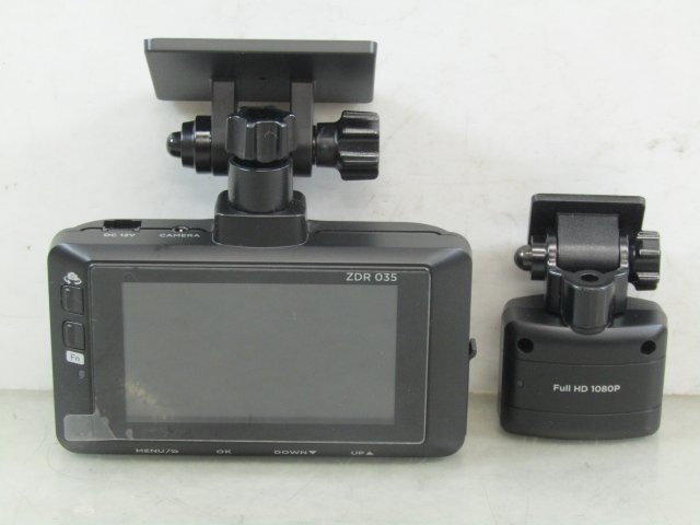 [32V_B4]コムテック ドライブレコーダー ZDR 035 ドラレコ 前後2カメラ ※microSD 8GB付 ※録画・再生確認済みの画像3