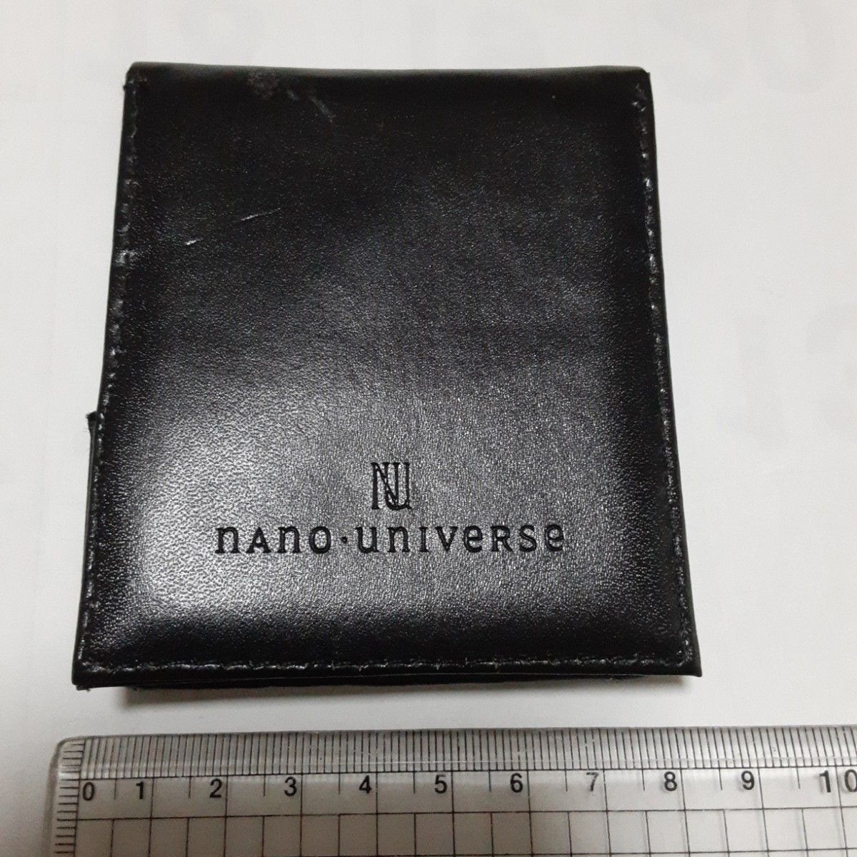 ナノ・ユニバース　nano universe　小銭入れ　コインケース　ブラック