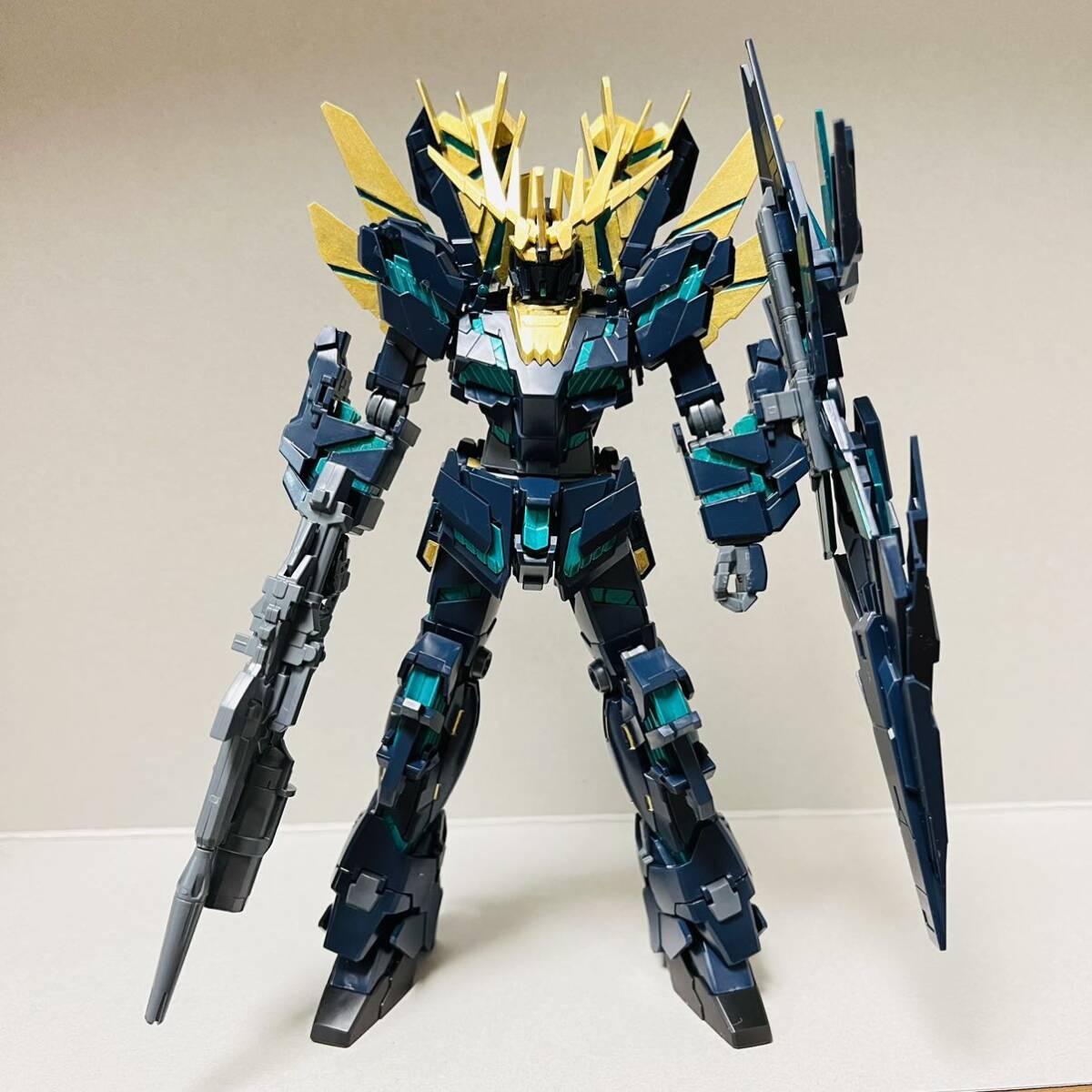 1 иен конечный продукт Bandai gun pra часть покраска 1/144 HG Unicorn Gundam 2 серийный номер van si.*norunte -тактный roi режим Mobile Suit Gundam UC