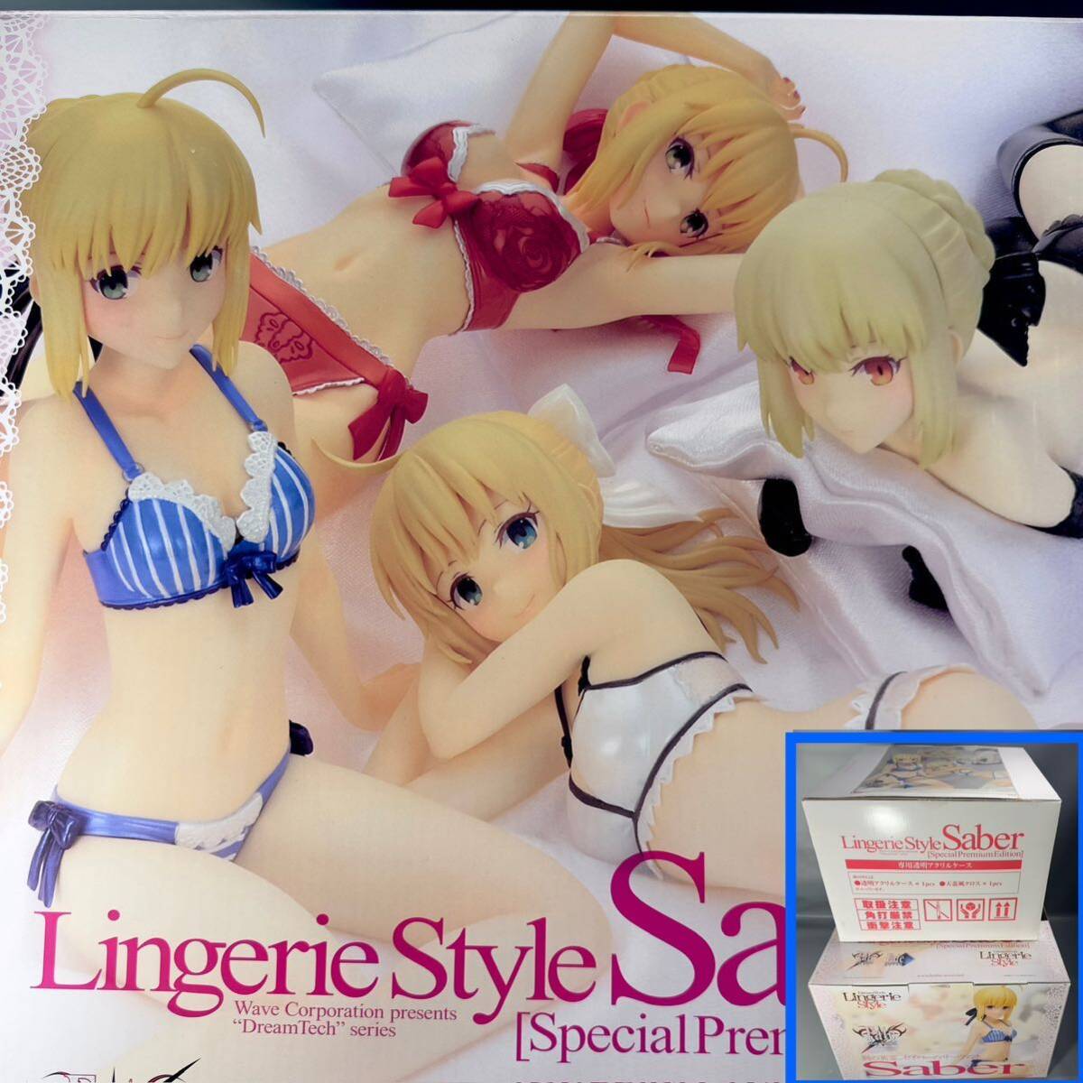 Fate/stay night フェイト/エクストラ ランジェリースタイル セイバー スペシャルプレミアムエディション フィギュア 中古 箱付 開封品 の画像1