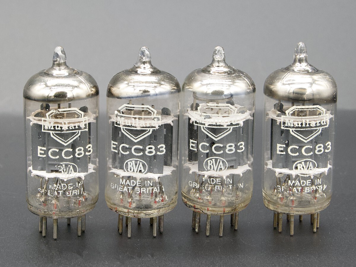 ♪♪Mullard ECC83/12AX7 NOS品クォッド #2717、フェイク品？♪♪の画像1