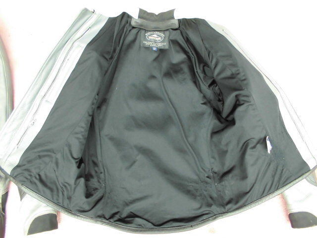 クシタニ レザージャケット レザーパンツ 上下セット LLサイズ ツーリングジャケット KUSHITANI 革ジャケットの画像3