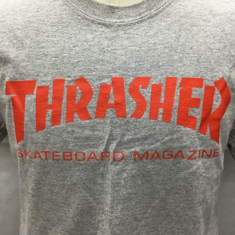 THRASHER M スラッシャー Tシャツ 半袖 クルーネック T Shirt 灰 / グレー / 10109621_画像6